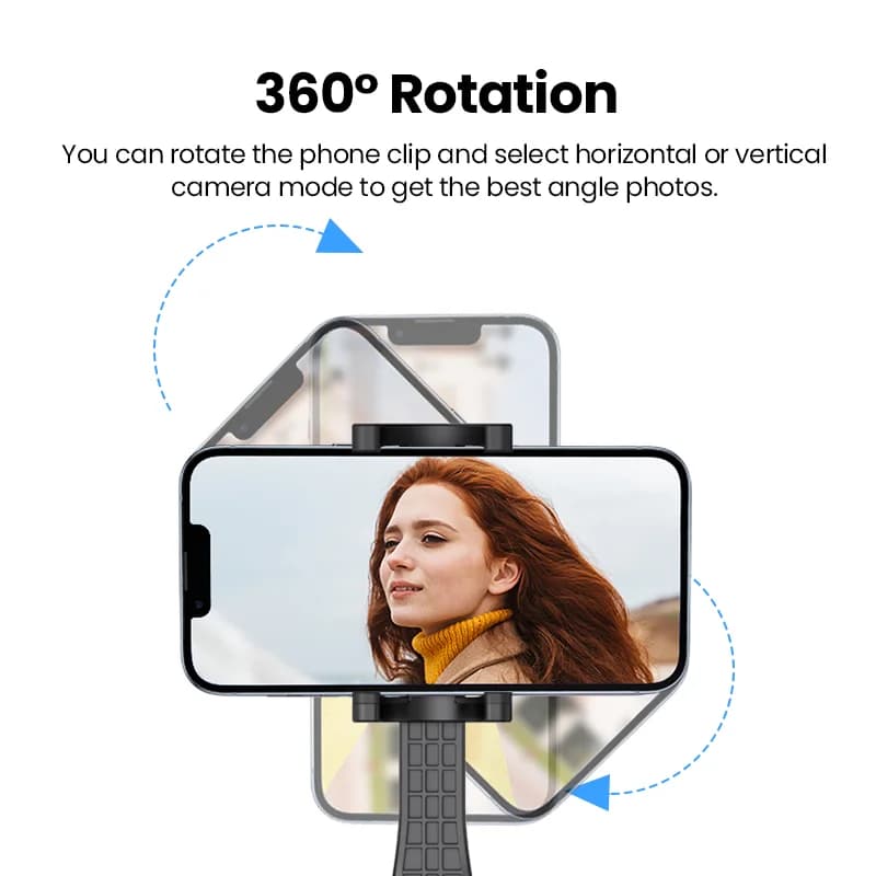Bluetooth Selfie Stick Stativ med fjärrkontroll