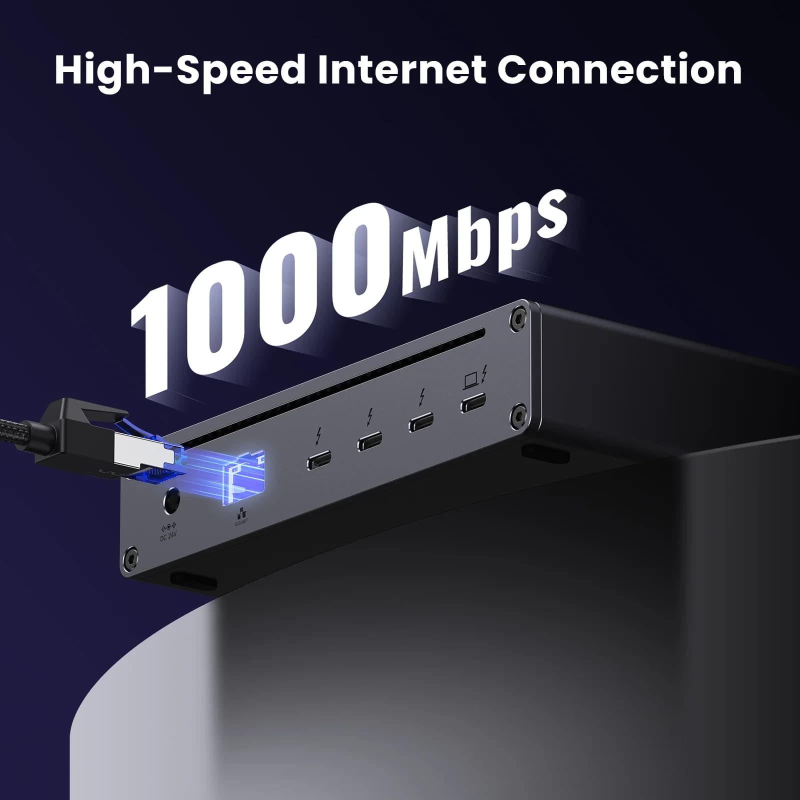Thunderbolt 4 Dockningsstation 8-i-1 40Gbps