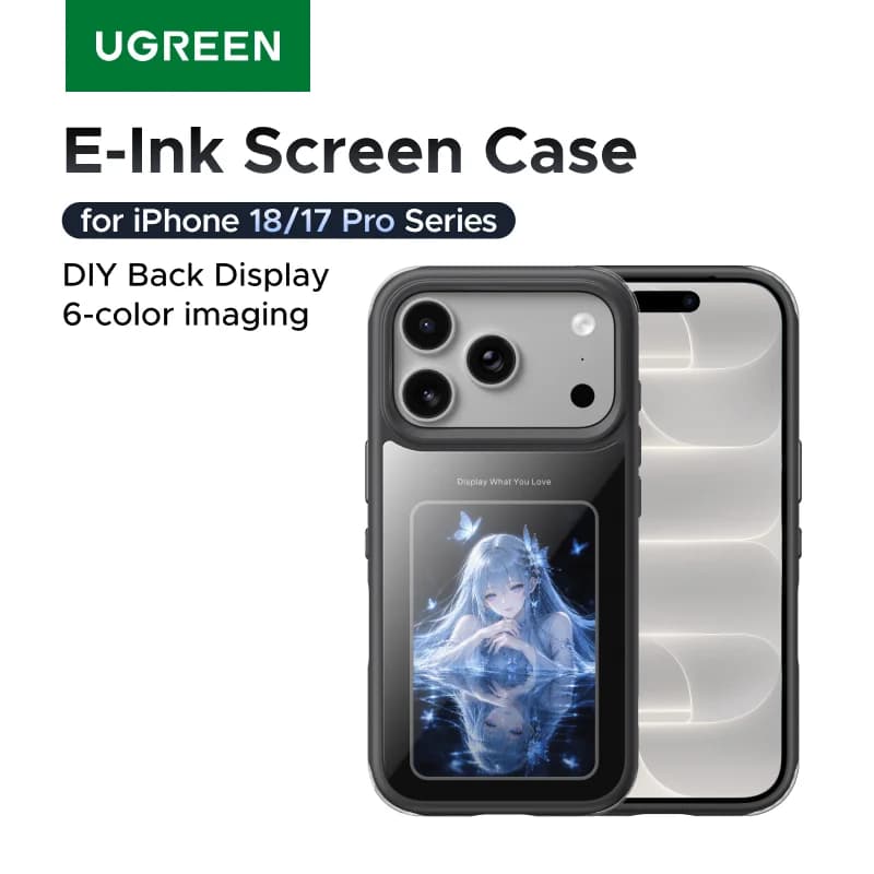 E-Ink-skärm magnetiskt fodral för iPhone Pro Max