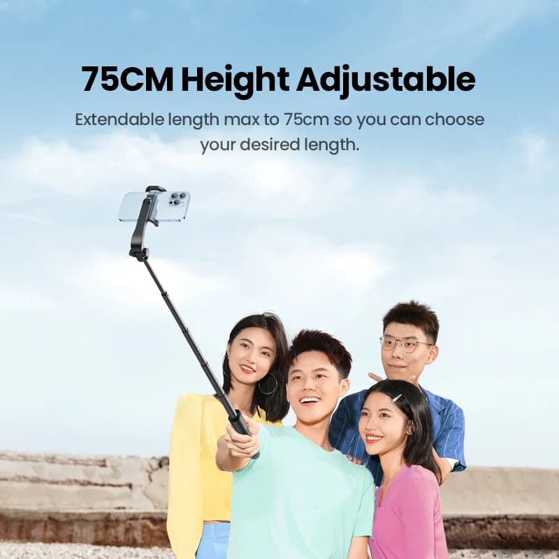 Bluetooth Selfie Stick Stativ med fjärrkontroll