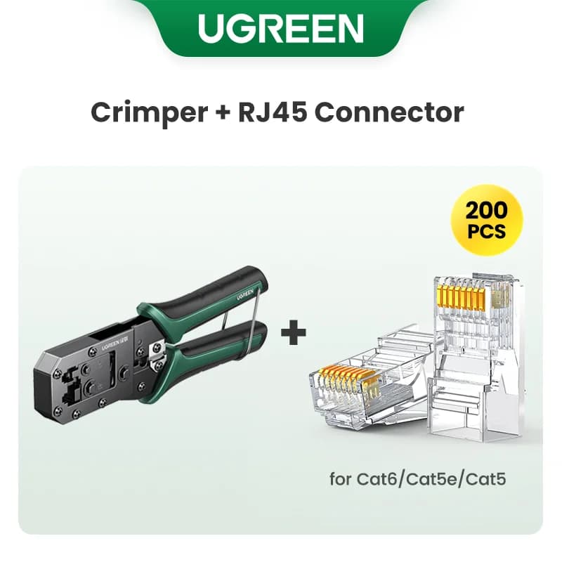 RJ45-tång för CAT6/7 Ethernetkablar