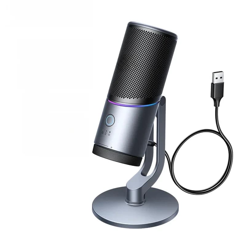 Professionell USB Kondensatormikrofon med RGB
