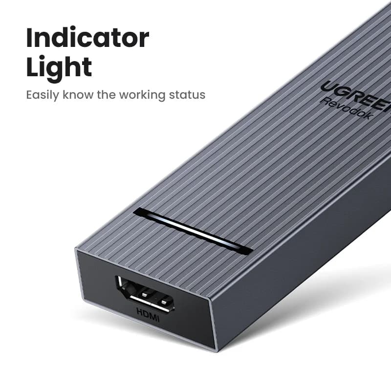 USB-C Hub med 4K HDMI & 100W PD