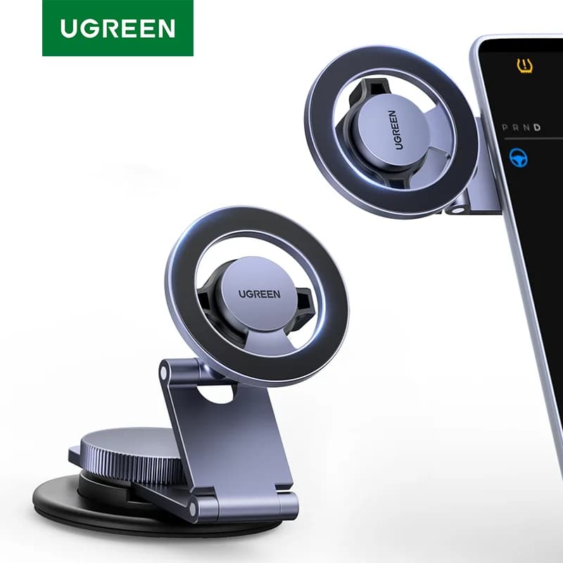 Magnetisk telefonhållare för bilarmbräda
