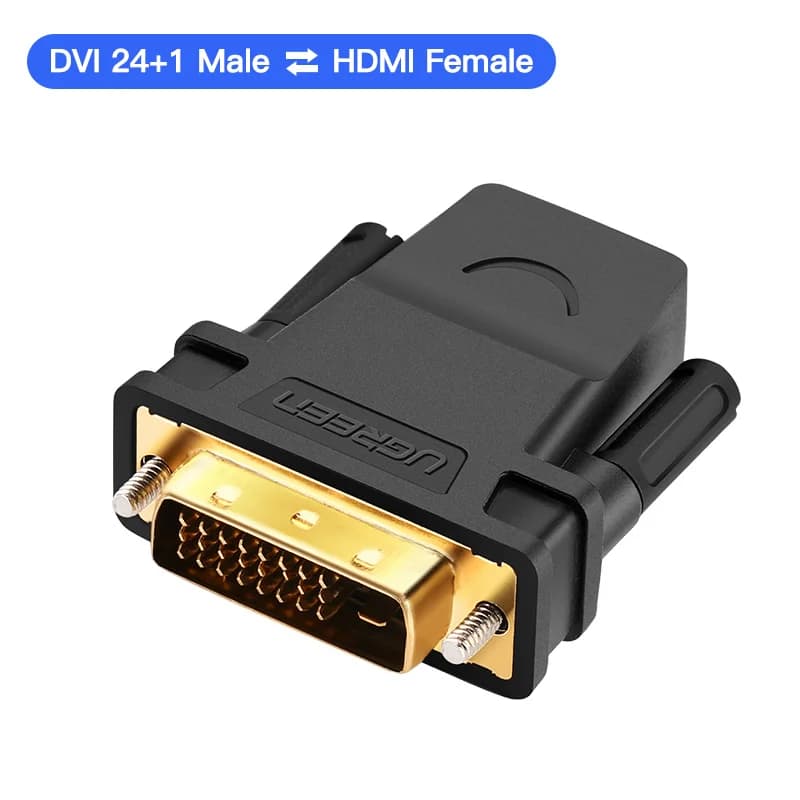 Bidirektionell DVI-D till HDMI-adapter