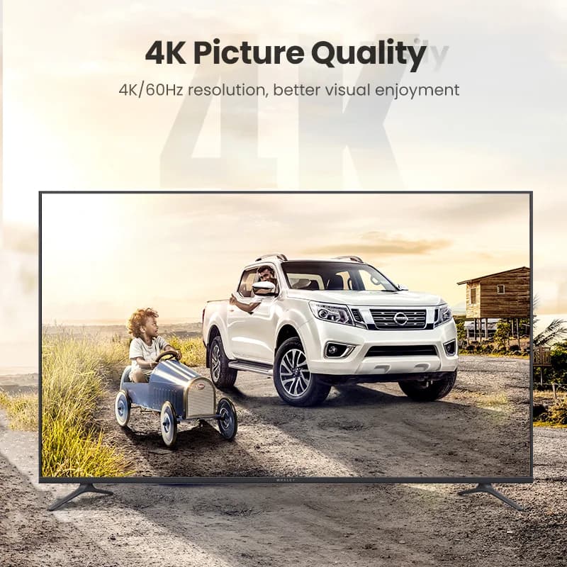4K DisplayPort-till-HDMI-adapterkonverter