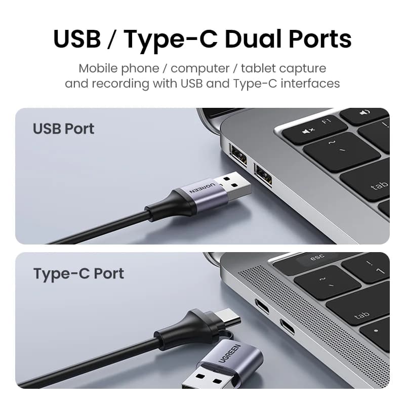 4K HDMI till USB-C videofångarkort