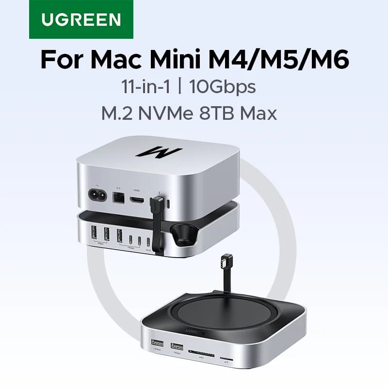 USB-C Docking Station with M.2 NVMe SSD Slot