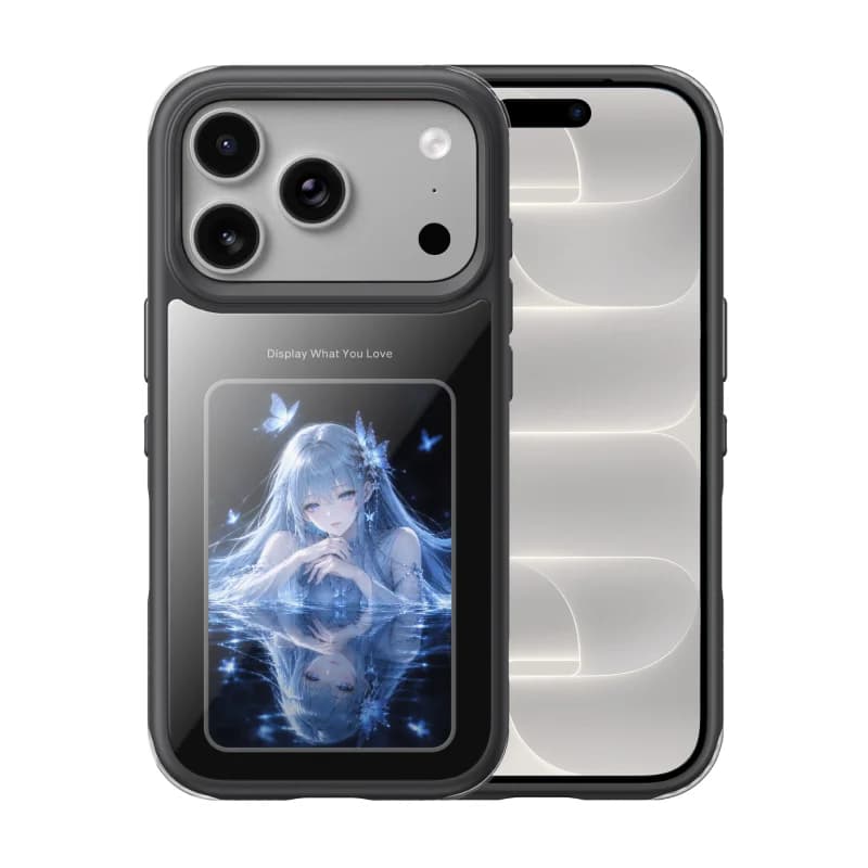 E-Ink-skärm magnetiskt fodral för iPhone Pro Max
